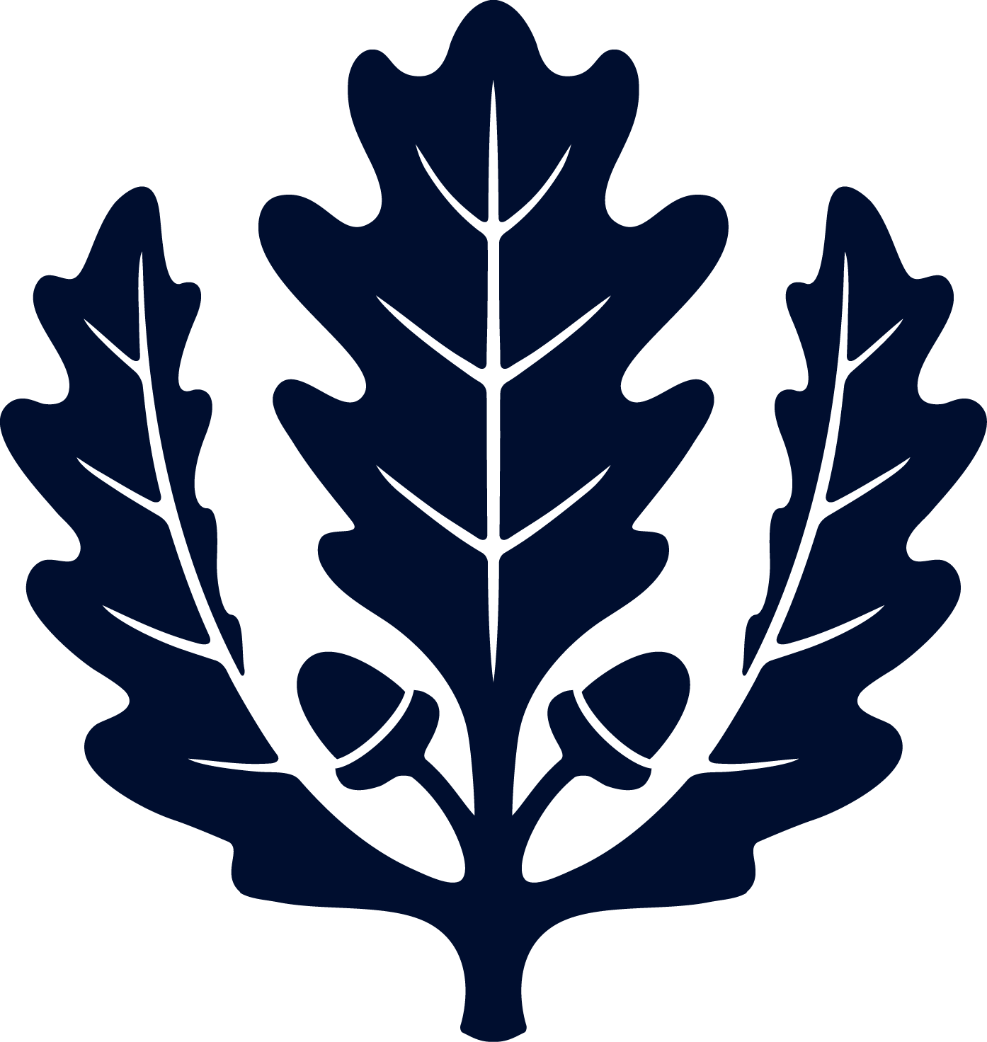 UConn oak leaf blue